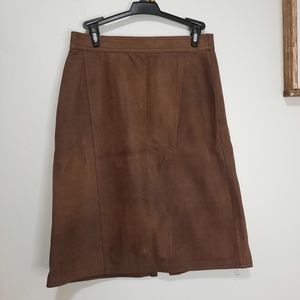 Leather Skirt